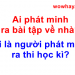 Ai phát minh ra bài tập về nhà? Ai là người phát minh ra thi học kì?