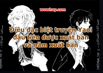 Điều đặc biệt truyện Yaoi đầu tiên được xuất bản và năm bao nhiêu – bạn phải biết