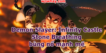 Demon Slayer: Infinity Castle – Stone Breathing bùng nổ mạnh mẽ