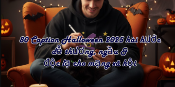 80 Caption Halloween 2025 hài hước, dễ thương, ngầu & độc lạ cho mạng xã hội